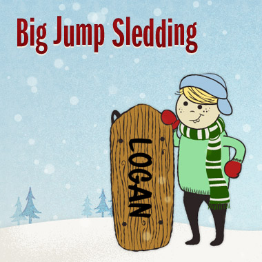 Big Jump Sledding